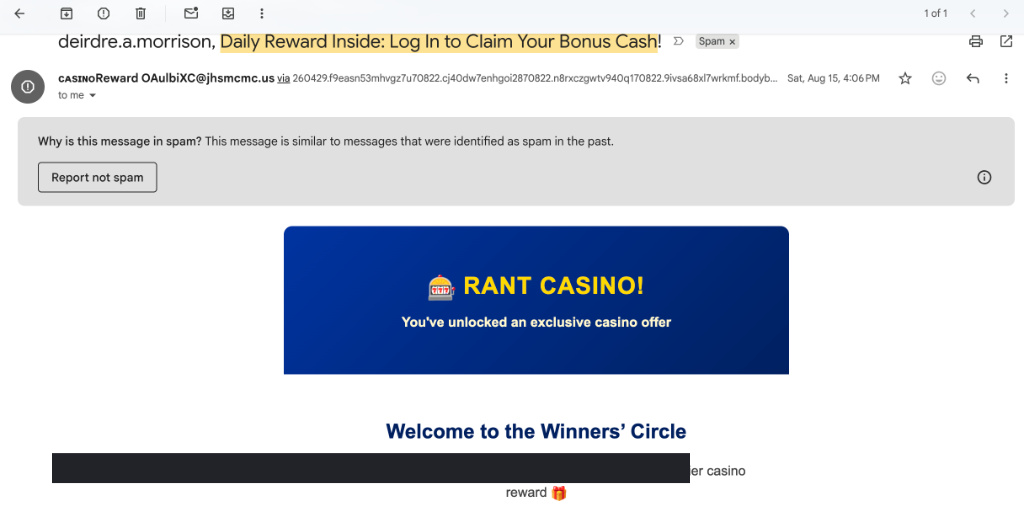 Casino Bonus Header