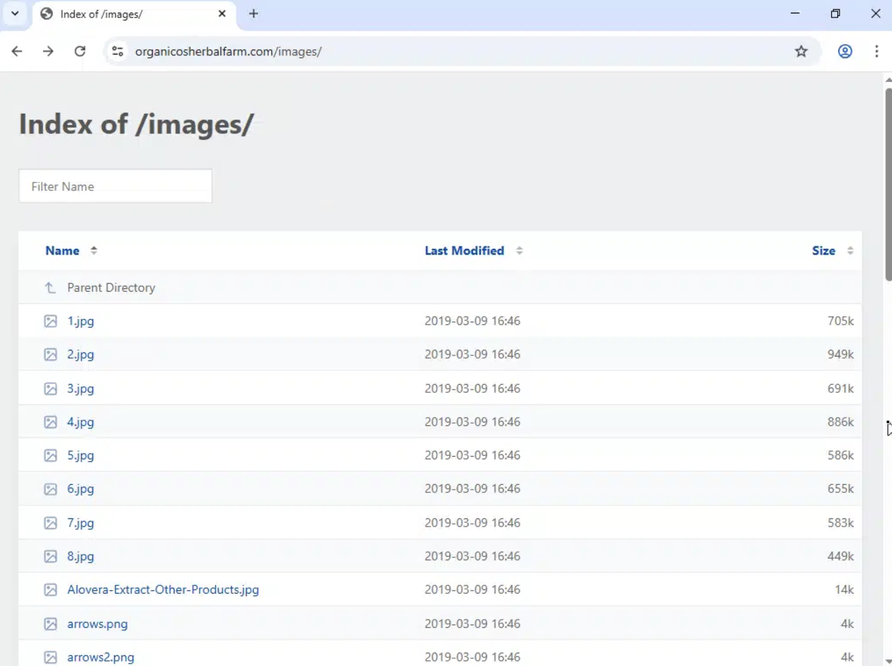 Open directory listing for organicosherbalfarm.com images
