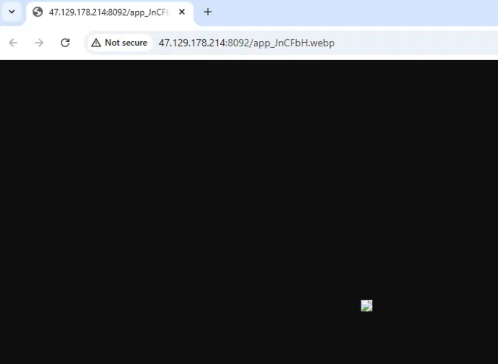 Staged WebP in Browser